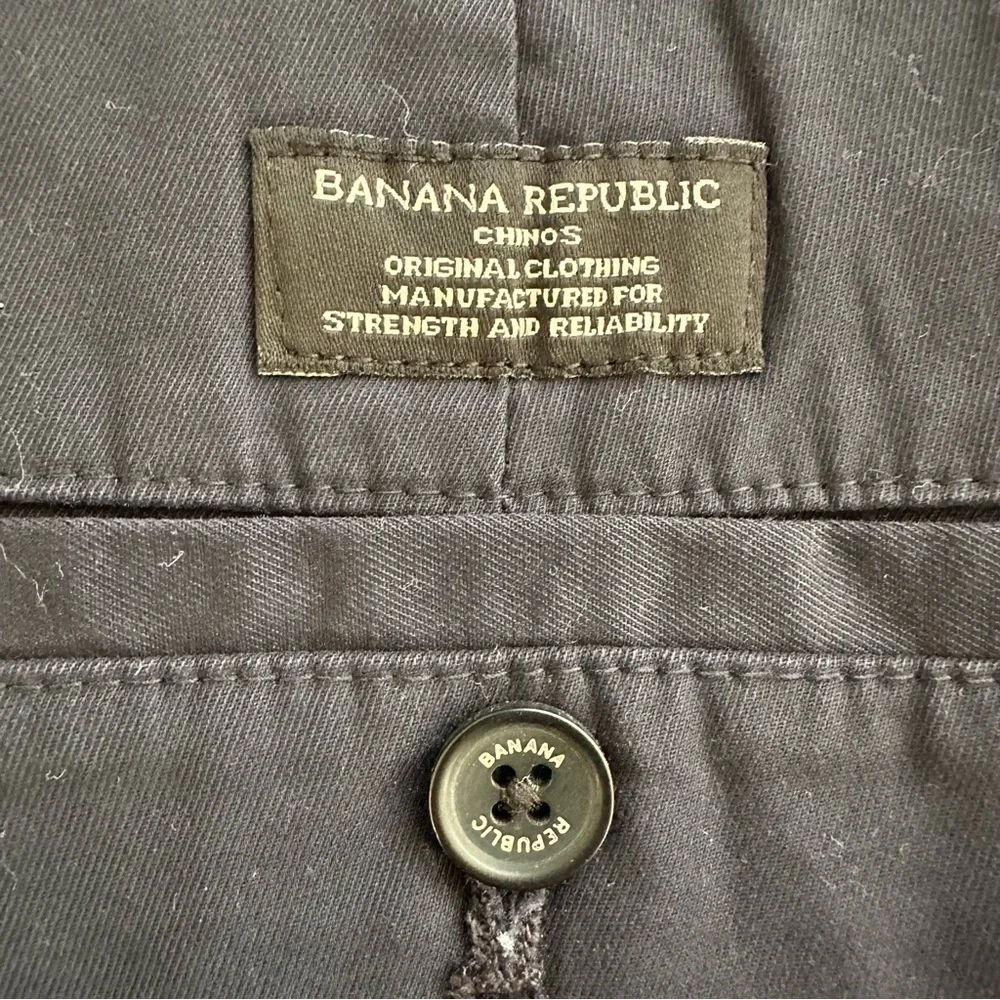 Banana Republic Men's Dark Navy Dress Pants